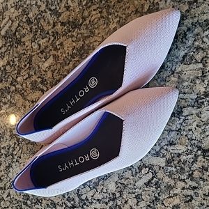 Rothy's Blush Pink, point toe, size 11